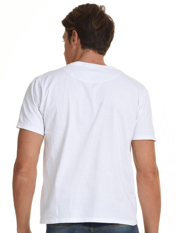 Biston fashion ανδρικό t-shirt 45-206-066 WHITE