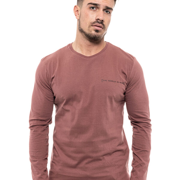 Splendid fashion ανδρική μπλούζα 46-206-020 RUSTY RED