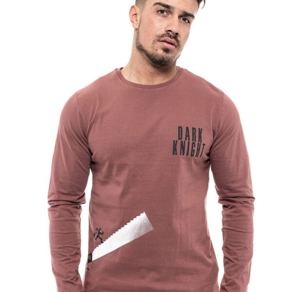 Splendid fashion ανδρική μπλούζα 46-206-025 RUSTY RED