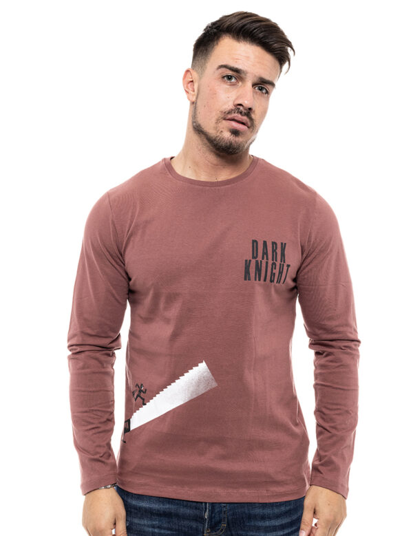 Splendid fashion ανδρική μπλούζα 46-206-025 RUSTY RED