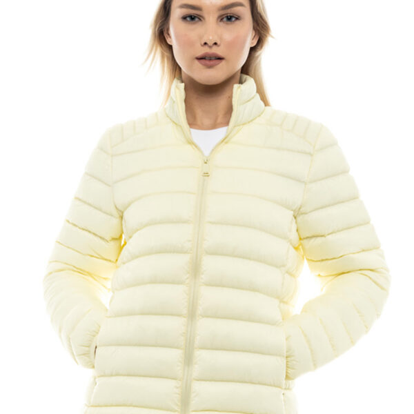 Splendid fashion γυναικείο ultra light πανωφόρι 47-101-002 YELLOW