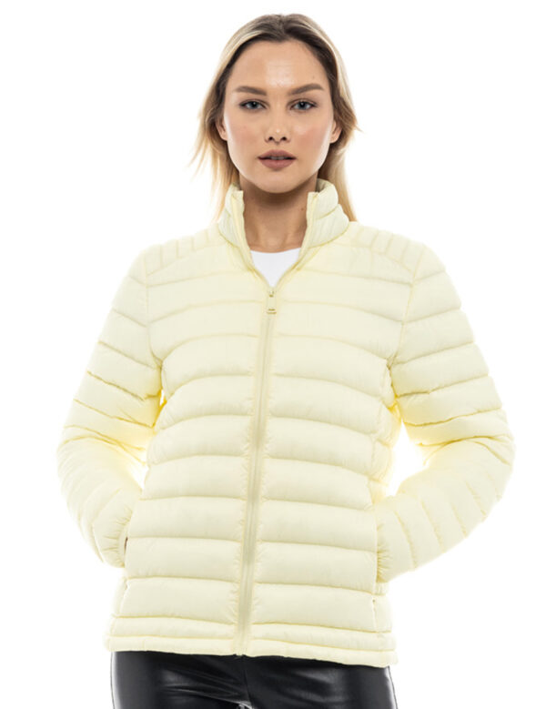 Splendid fashion γυναικείο ultra light πανωφόρι 47-101-002 YELLOW