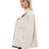Biston fashion γυναικείο κοντό πανωφόρι 47-101-007 SAND