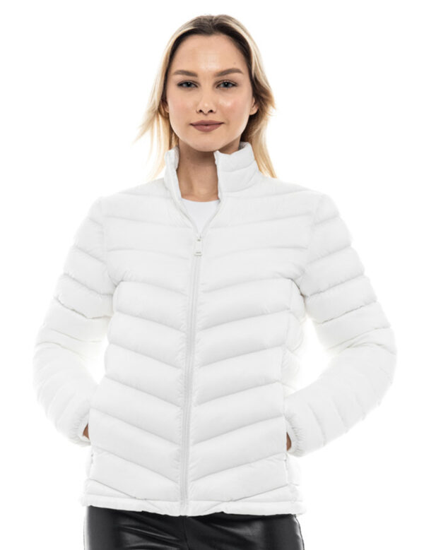 Biston fashion γυναικείο ultra light πανωφόρι 47-101-009 WHITE