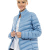 Biston fashion γυναικείο ultra light πανωφόρι 47-101-009 SKY BLUE