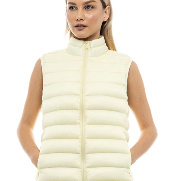 Splendid fashion γυναικείο ultra light γιλέκο 47-102-001 YELLOW
