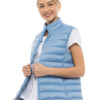 Splendid fashion γυναικείο ultra light γιλέκο 47-102-001 SKY BLUE