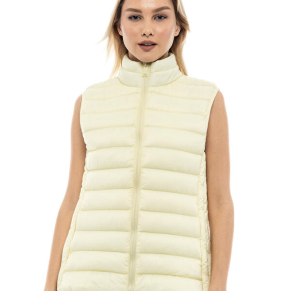 Biston fashion γυναικείο ultra light γιλέκο 47-102-002 YELLOW