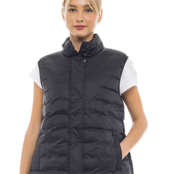 Biston fashion γυναικείο ultra light γιλέκο 47-102-004 BLACK