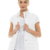 Biston fashion γυναικείο ultra light γιλέκο 47-102-004 WHITE