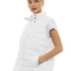 Biston fashion γυναικείο ultra light γιλέκο 47-102-004 WHITE