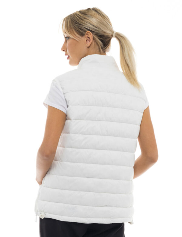 Biston fashion γυναικείο ultra light γιλέκο 47-102-004 WHITE