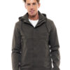 Biston fashion ανδρικό κοντό πανωφόρι 47-201-009 DK GREEN
