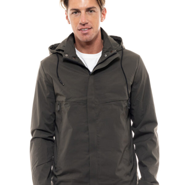 Biston fashion ανδρικό κοντό πανωφόρι 47-201-009 DK GREEN