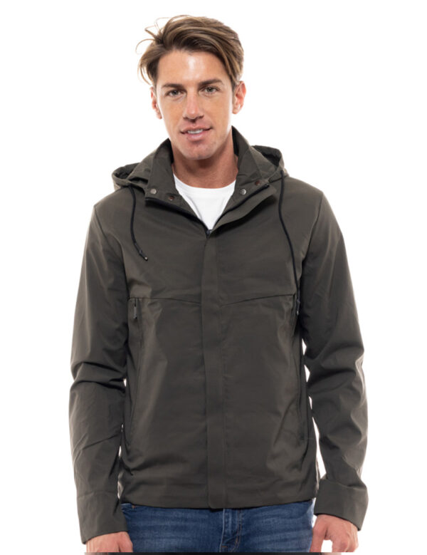 Biston fashion ανδρικό κοντό πανωφόρι 47-201-009 DK GREEN