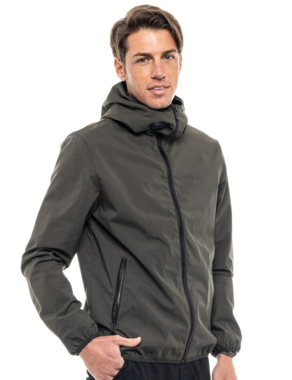 Splendid fashion ανδρικό κοντό πανωφόρι 47-201-011 DK GREEN