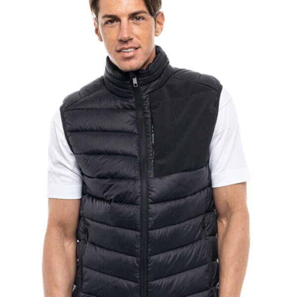 Splendid fashion ανδρικό ultra light γιλέκο 47-202-004 BLACK