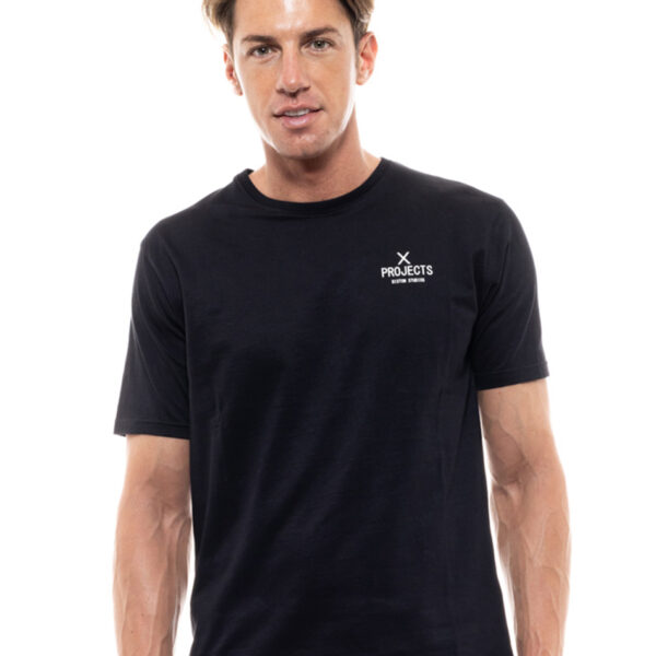 Biston fashion ανδρικό t-shirt 47-206-001 BLACK