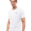 Biston fashion ανδρικό t-shirt 47-206-001 WHITE