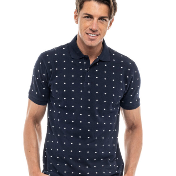 Splendid fashion ανδρικό polo shirt 47-206-008 NAVY