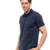 Biston fashion ανδρικό polo shirt 47-206-012 NAVY