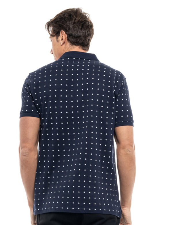 Biston fashion ανδρικό polo shirt 47-206-012 NAVY
