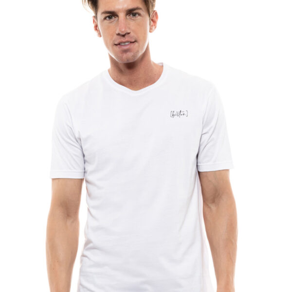 Biston fashion ανδρικό t-shirt 47-206-013 WHITE