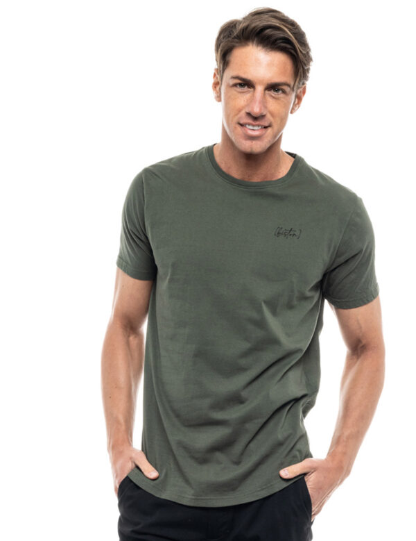 Biston fashion ανδρικό t-shirt 47-206-013 KHAKI
