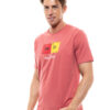 Biston fashion ανδρικό t-shirt 47-206-022 RUSTY RED