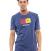 Biston fashion ανδρικό t-shirt 47-206-022 INDIGO