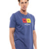 Biston fashion ανδρικό t-shirt 47-206-022 INDIGO