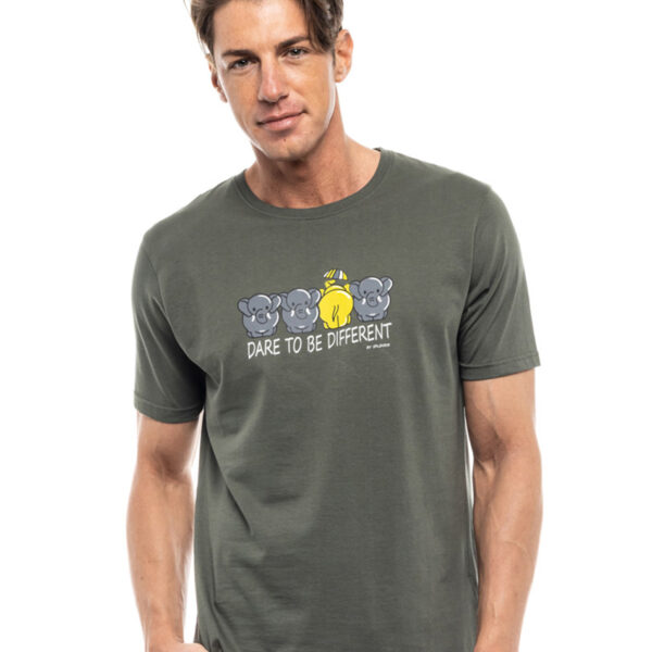 Splendid fashion ανδρικό t-shirt 47-206-031 KHAKI