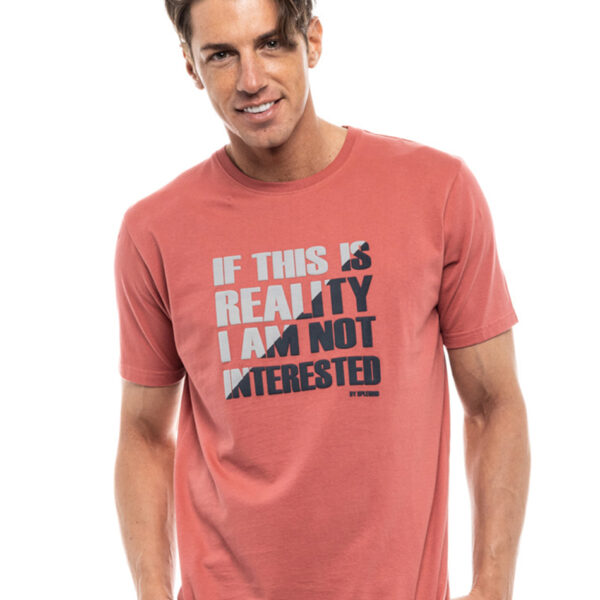 Splendid fashion ανδρικό t-shirt 47-206-034 RUSTY RED