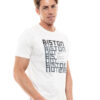 Biston fashion ανδρικό t-shirt 47-206-037 OFF WHITE