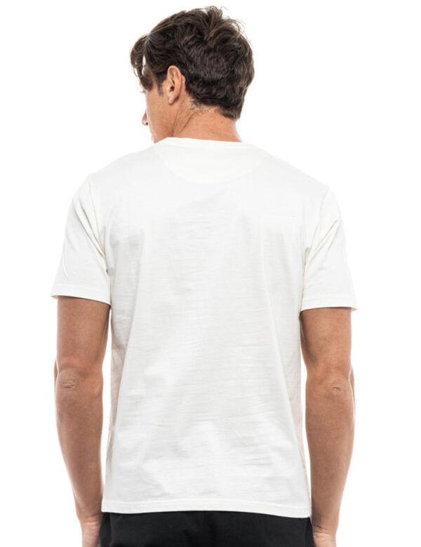 Biston fashion ανδρικό t-shirt 47-206-042 OFF WHITE