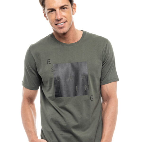 Splendid fashion ανδρικό t-shirt 47-206-045 KHAKI