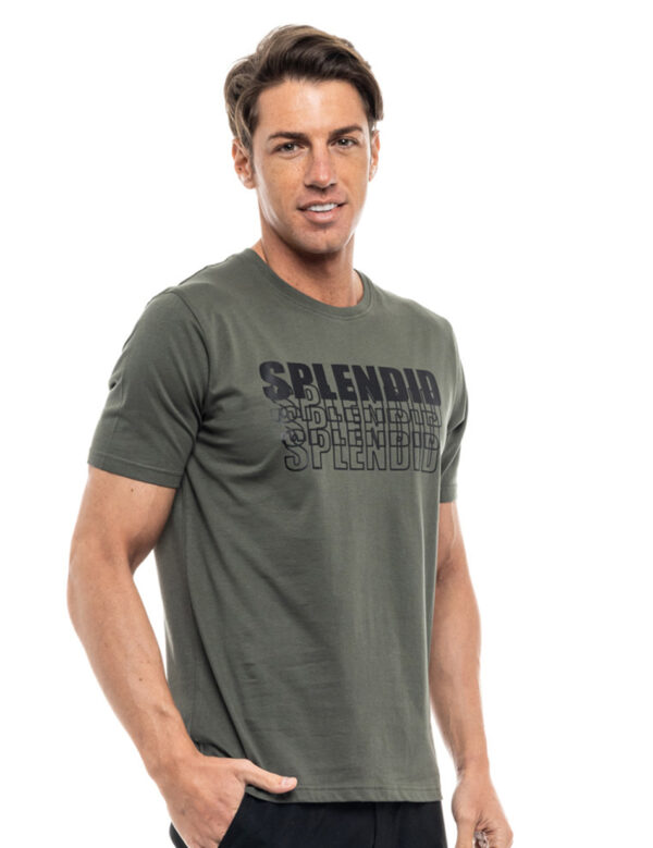 Splendid fashion ανδρικό t-shirt 47-206-047 KHAKI