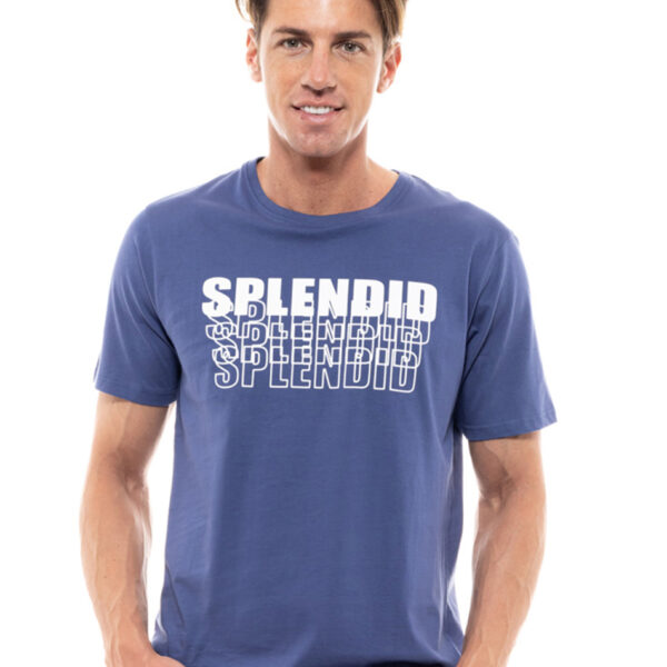 Splendid fashion ανδρικό t-shirt 47-206-047 INDIGO