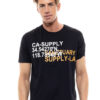 Biston fashion ανδρικό t-shirt 47-206-058 BLACK