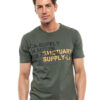 Biston fashion ανδρικό t-shirt 47-206-058 KHAKI