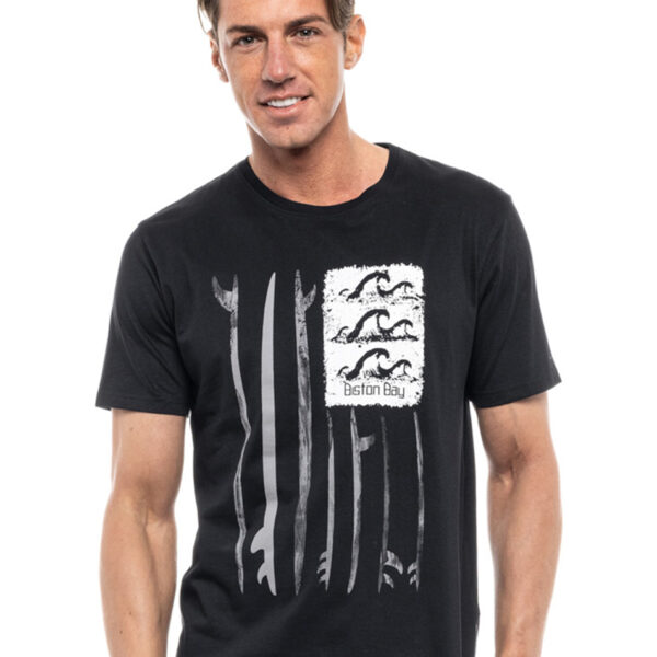 Biston fashion ανδρικό t-shirt 47-206-064 BLACK