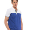 Biston fashion ανδρικό polo shirt 47-206-066 ROYAL BLUE