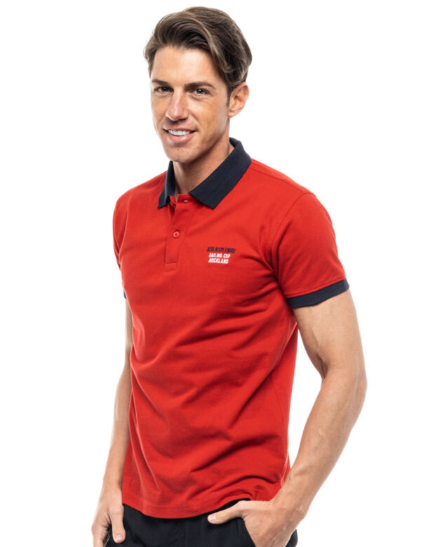 Splendid fashion ανδρικό polo shirt 47-206-068 RED