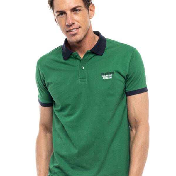 Splendid fashion ανδρικό polo shirt 47-206-068 GREEN