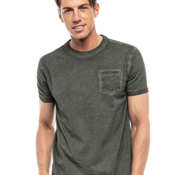 Splendid fashion ανδρικό t-shirt 47-206-070 KHAKI
