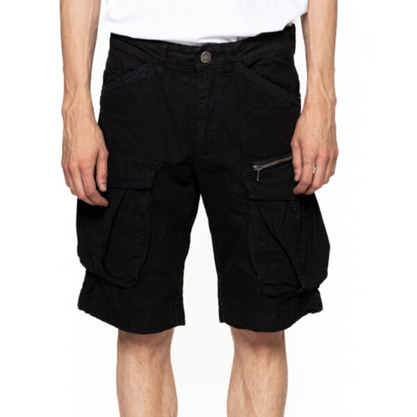 Biston fashion ανδρική βερμούδα cargo 47-221-001 BLACK
