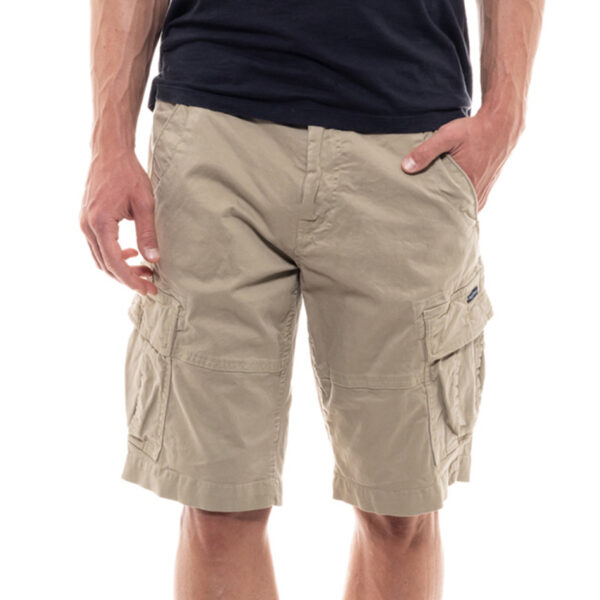 Biston fashion ανδρική βερμούδα cargo 47-221-013 BEIGE