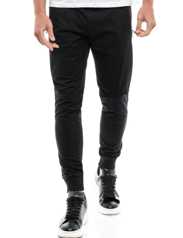 Biston fashion ανδρικό παντελόνι 47-241-009 BLACK