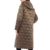 Biston fashion γυναικείο μακρύ μπουφάν 48-101-002 KHAKI