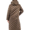 Splendid fashion γυναικείο μακρύ μπουφάν 48-101-003 KHAKI